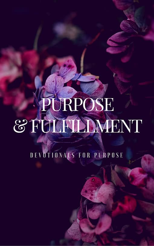 The Purpose & Fulfillment Devotional is a guide from purpose to fulfillment based on the biblical foundations of purpose.