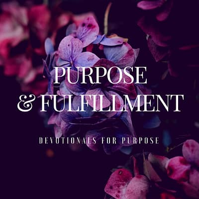 The Purpose & Fulfillment Devotional is a guide from purpose to fulfillment based on the biblical foundations of purpose.